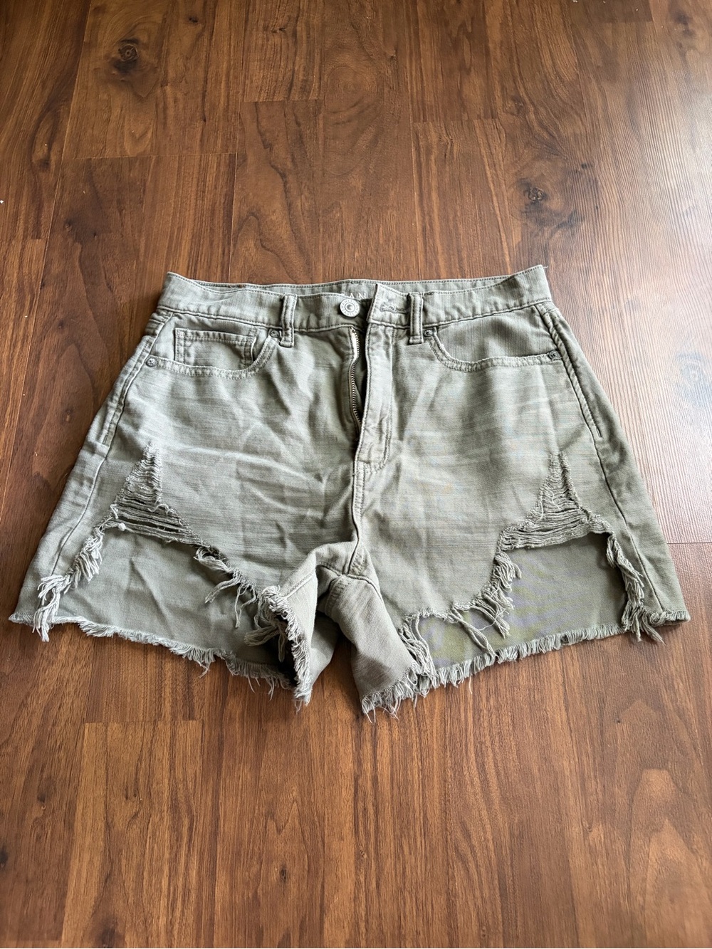 Aerie Green Shorts